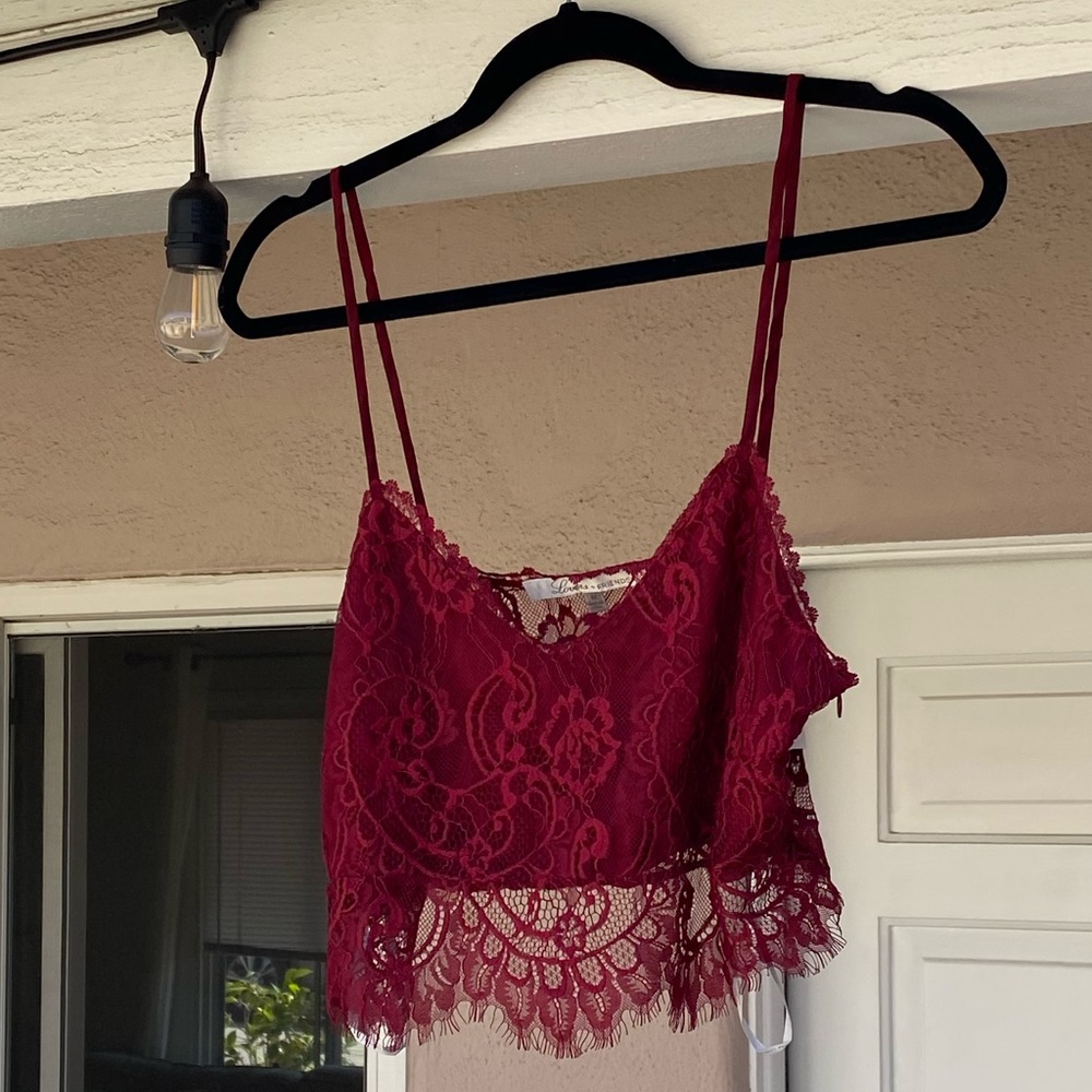 Lovers + Friends Sexy Lace Camisole